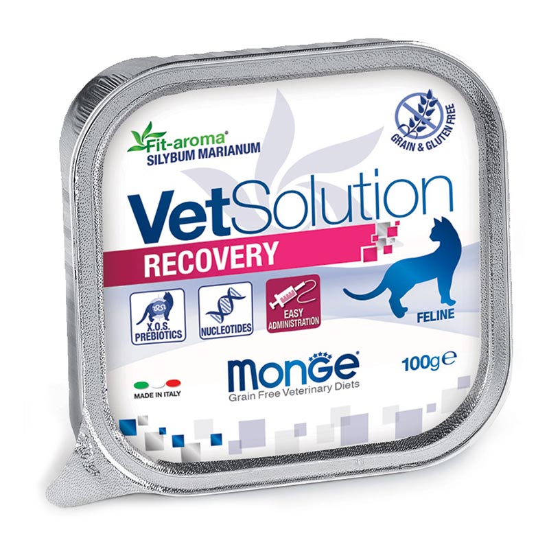 Консервы Monge VetSolution Recovery Cat влажная диета для кошек после операций и травм, 100 гр в Зоомагазин "Природа"