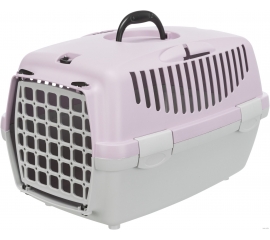 Переноска "TRIXIE" Traveller Capri II для мелких животных до 8кг,37х34х55см,светло-сер/светло-сирен. в Зоомагазин "Природа"
