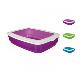 Туалет "TRIXIE" для кошек "Mio",со съемным ободом для сменных пакетов, 32 x 12 x 43 см в Зоомагазин "Природа"