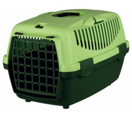 Переноска "TRIXIE" Traveller Capri II для мелких животных до 8кг, 37х34х55см, темно-зеленый/зеленый в Зоомагазин "Природа"