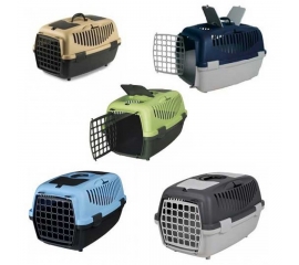 Переноска TRIXIE Traveller Capri II для мелких животных до 8кг, 37х34х55см, темно-сер./светло-сер. в Зоомагазин "Природа"