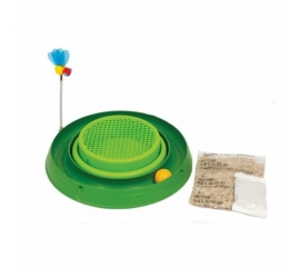 Игровой круг Catit  с мини-садом с травой зеленый в Зоомагазин "Природа"