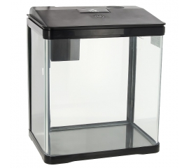 Аквариум PRIME, 7л,  черный, с LED светильником и фильтром в Зоомагазин "Природа"