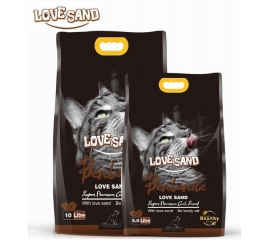Наполнитель  для кошек LOVE SAND с запахом кофе в Зоомагазин "Природа"