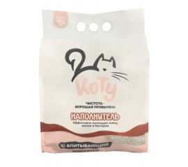 КОТУ минеральный наполнитель впитывающий 7,5 кг (9,2 л) для кошачьего туалета в Зоомагазин "Природа"