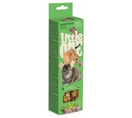 Little One Палочки для грызунов с луговыми травами 2х55 г/ Лакомство для морских свинок, кроликов и шиншилл  и дегу в Зоомагазин "Природа"