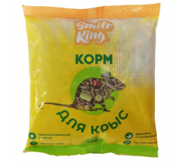 Smile King Корм для крыс, 450 г в Зоомагазин "Природа"