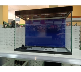 70 л Аквариум Прямоугольный с освещением 70 л. С пластмассовый крышкой в Зоомагазин "Природа"