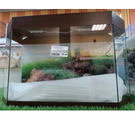 Аквариум панорама 44 литра Светодиод в Зоомагазин "Природа"