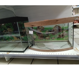 Аквариум овальный 55 литров в Зоомагазин "Природа"