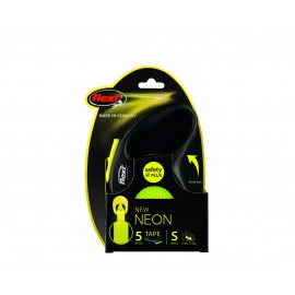 Рулетка Flexi New Classic Neon S лента 5 м., шт в Зоомагазин "Природа"