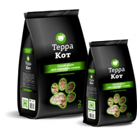 Сухой корм Терра Кот д/к с перепелками 10 кг в Зоомагазин "Природа"