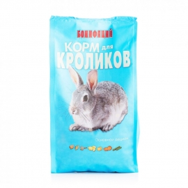 Корм для кроликов "Бонифаций" Основной Рацион 1 кг., шт в Зоомагазин "Природа"