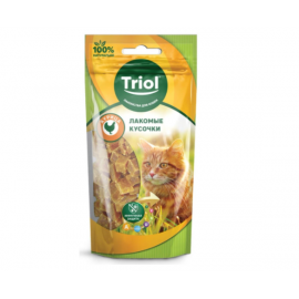 Лакомые кусочки из курицы для кошек, 40г в Зоомагазин "Природа"