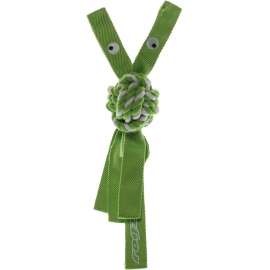 Rogz  игрушка д/с канатная с пищалкой Cowboyz салатовая  узел 4,9 см, длина 25см в Зоомагазин "Природа"