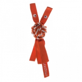 Rogz  игрушка д/с канатная с пищалкой Cowboyz красная  узел 6,4 см, длина 31см в Зоомагазин "Природа"