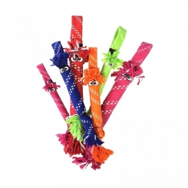 Rogz  игрушка д/с веревочная - шуршащая Scrubz розовая 54 см в Зоомагазин "Природа"