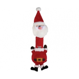Игрушка для собак "GiGwi"  X-mas Tales "Санта с пищалкой", 45 см. в Зоомагазин "Природа"