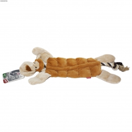 Игрушка "GiGwi" для собак "Обезьяна",  с 19-ю пищалками, плюш, 34 см. в Зоомагазин "Природа"