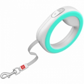 Поводок-рулетка круглая WAUDOG, размер XS-M, до 40 кг, 2,9 м, зеленый в Зоомагазин "Природа"