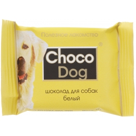 Лакомство для собак шоколад белый "Choco Dog", 15г в Зоомагазин "Природа"
