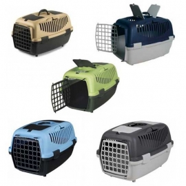 Переноска TRIXIE Traveller Capri II для мелких животных до 8кг, 37х34х55см, темно-сер./светло-сер. в Зоомагазин "Природа"