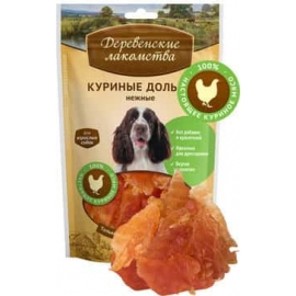 Куриные дольки нежные "Деревенские лакомства" 90г в Зоомагазин "Природа"