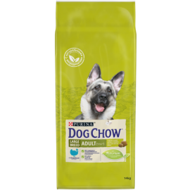 Корм сухой  Dog Chow для взрослых  собак крупных пород, с индейкой, 14 кг в Зоомагазин "Природа"