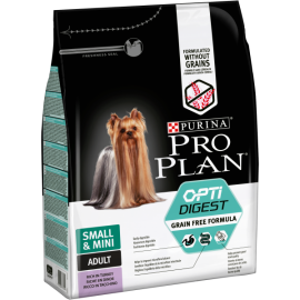 Корм сухой Pro Plan Adult Small&Mini Opti Digest Grain Free для собак мелких пород с чувствительным в Зоомагазин "Природа"