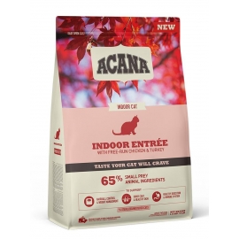 ACANA INDOOR ENTRÉE Cat (Курица, сельдь, индейка)Низкозерновой корм для стерилизованных кошек 1кг в Зоомагазин "Природа"