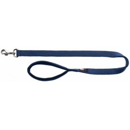 Поводок "TRIXIE" для собак "Premium Leash", нейлон (M–L), 1м/20мм, индиго в Зоомагазин "Природа"