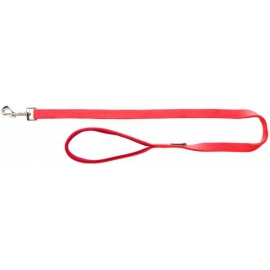 Поводок "TRIXIE" для собак "Premium Leash", нейлон (M–L), 1м/20мм, коралловый в Зоомагазин "Природа"