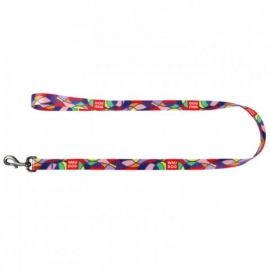 Поводок WAUDOG Nylon с рисунком "Витраж"( ш. 25мм, д. 122 см) в Зоомагазин "Природа"