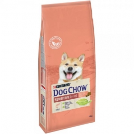 Корм сухой  Dog Chow для взрослых  собак  с чувствительным пищеварением, с лососем, 14 кг в Зоомагазин "Природа"