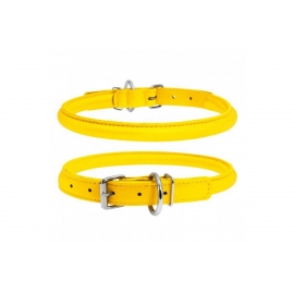 Ошейник "CoLLaR Glamour" (ш 35мм, д 46-60см), жёлтый в Зоомагазин "Природа"