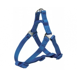 Шлея  "TRIXIE" для собак "Premium", (S) 35–65cм/20мм, королевский синий в Зоомагазин "Природа"