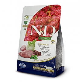 Корм НД КЭТ GF Quinoa Digestion Lamb, 300 g/для взр.кошек с ягненком, ЖКТ, 300 г, РФ в Зоомагазин "Природа"