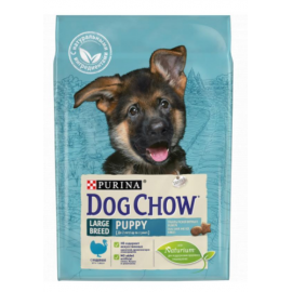Корм сухой Dog Chow для щенков крупных пород, с индейкой, 14 кг в Зоомагазин "Природа"