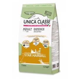 Корм Unica Classe для пожилых кошек, курица 1,5кг в Зоомагазин "Природа"