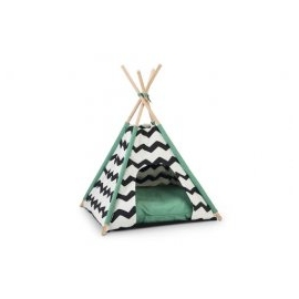 Палатка для кота Kioni черно-белая 50*50*80см в Зоомагазин "Природа"