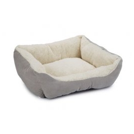 Лежанка "MOGINА" серая 45х37х18см в Зоомагазин "Природа"