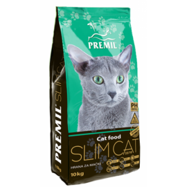 Корм PREMIL Slim Cat SuperPremium для стерилизованных кошек с мясом индейки и цыпленком, 2 кг в Зоомагазин "Природа"