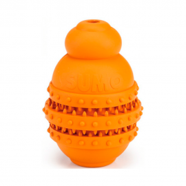 Игрушка для собак SumoPLAY DENTAL L оранж. 10х10х15см в Зоомагазин "Природа"