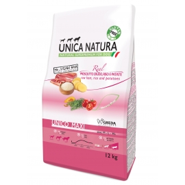 Корм Unica Natura для собак крупных пород, ветчина,рис,картофель, 2,5кг в Зоомагазин "Природа"
