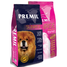 Полнорационный корм Premil SuperPremium Sunrise для усиления иммунитета собак, беременных собак, для в Зоомагазин "Природа"