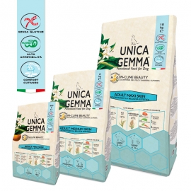 Корм Unica Gemma для собак мелких пород, для кожи и шерсти, 800г в Зоомагазин "Природа"