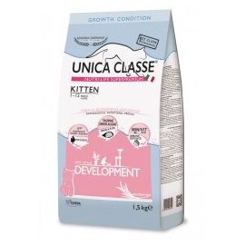 Корм Unica Classe для котят, курица 1,5кг в Зоомагазин "Природа"