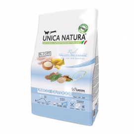 Корм Unica Natura Outdoor для кошек,треска,рис,банан, 1,5кг в Зоомагазин "Природа"