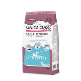 Корм Unica Classe для взрослых стерилизованных кошек, тунец 1,5кг в Зоомагазин "Природа"