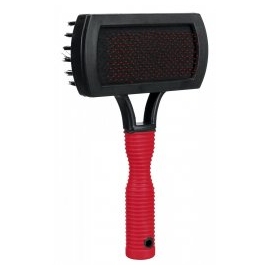 Щётка TRIXIE для ухода за шерстью и подшёрстком в Зоомагазин "Природа"